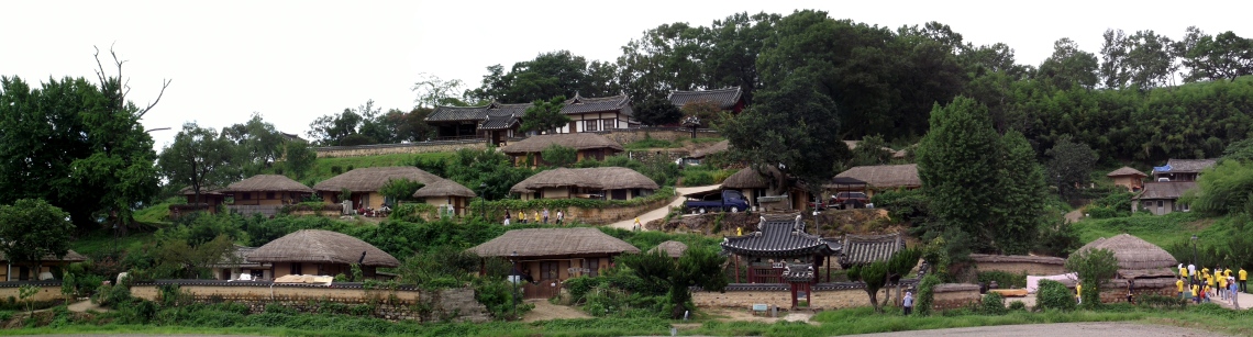 Panoramic View of Yangdong Village
